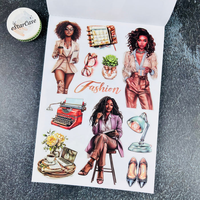 Charm Moment Sticker Book
