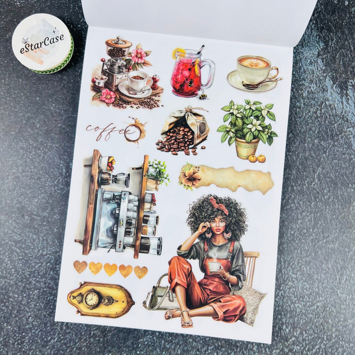 Charm Moment Sticker Book
