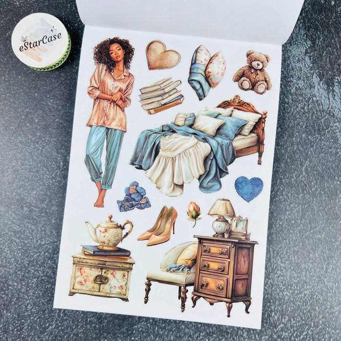 Charm Moment Sticker Book