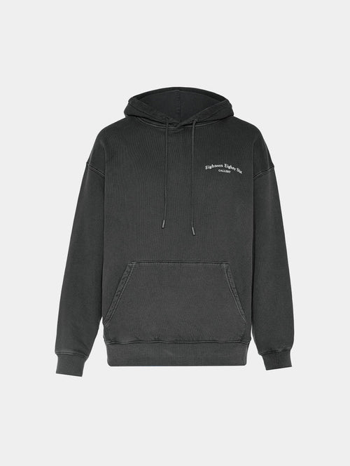 CLASSIC 1886 GALLERY HOODIE - DARK GREY