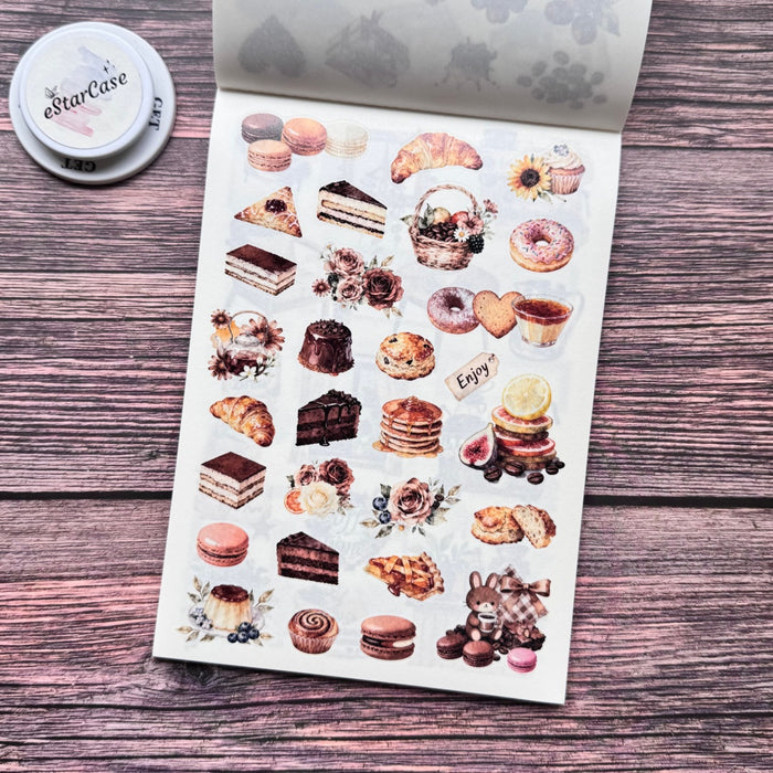 Coffee Daily Sticker Book