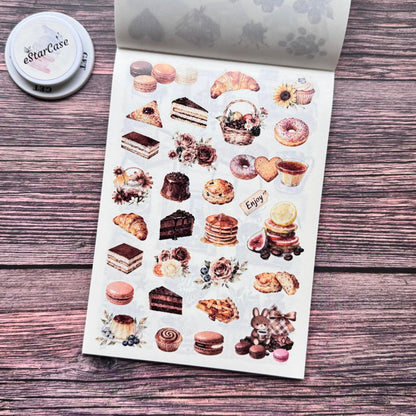 Coffee Daily Sticker Book