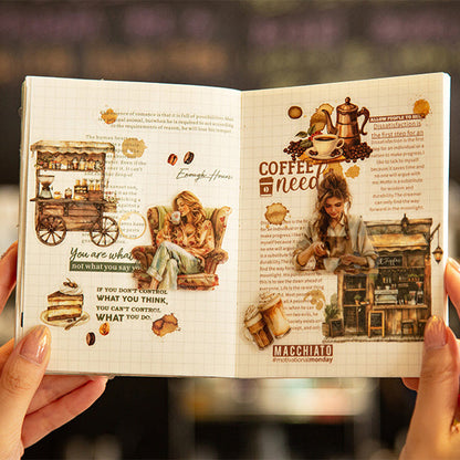 Coffee Weekly Sticker 20pcs