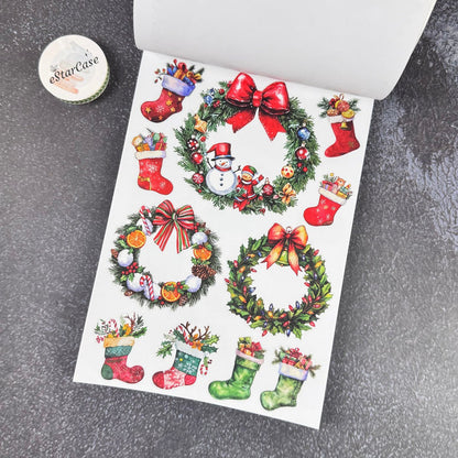 Cozy Christmas Sticker Book