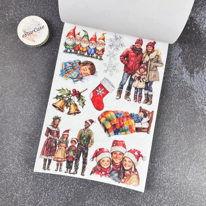 Cozy Christmas Sticker Book