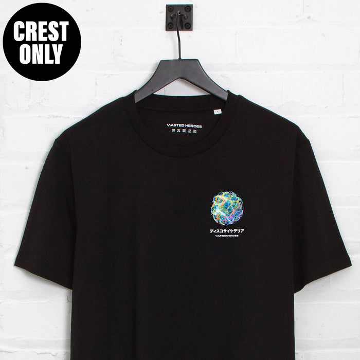 Crest 046 Disco Psychedelia - Tshirt - Black