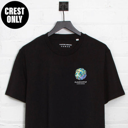 Crest 046 Disco Psychedelia - Tshirt - Black