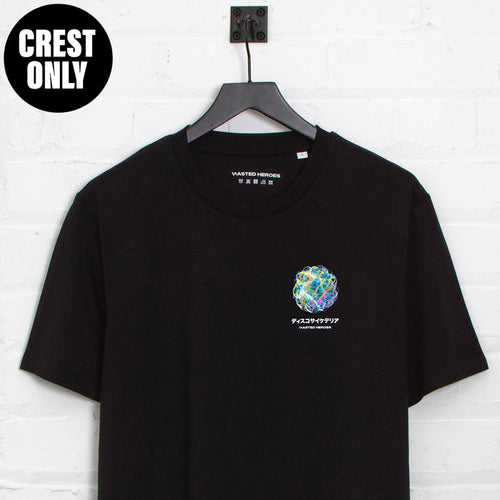 Crest 046 Disco Psychedelia - Tshirt - Black