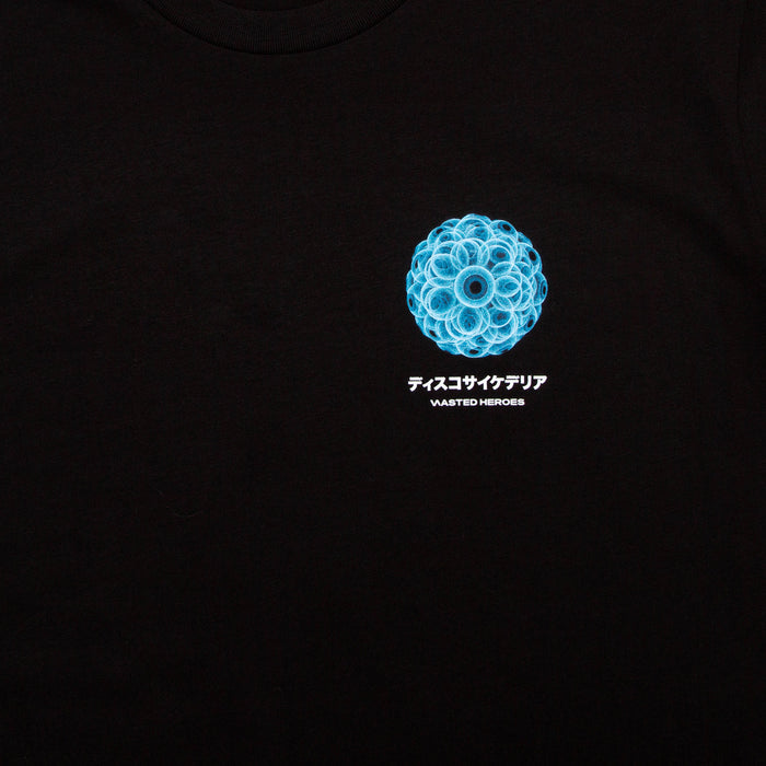 Crest 047 Disco Psychedelia  - Tshirt - Black