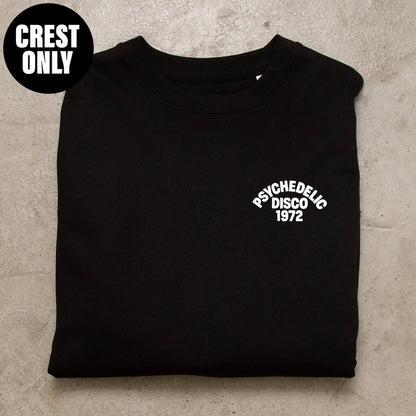 Crest 1972 Psychedelic Disco - Sweatshirt - Black