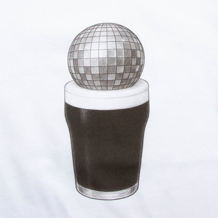 Crest Disco Stout - Tshirt - White