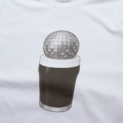 Crest Disco Stout - Tshirt - White