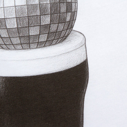 Crest Disco Stout - Tshirt - White