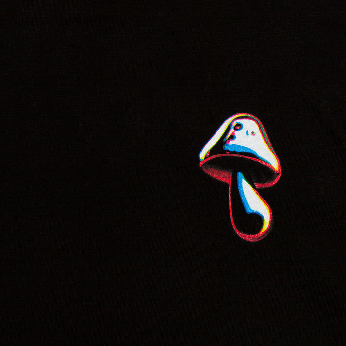Crest Doodle Shroom - Sweatshirt - Black