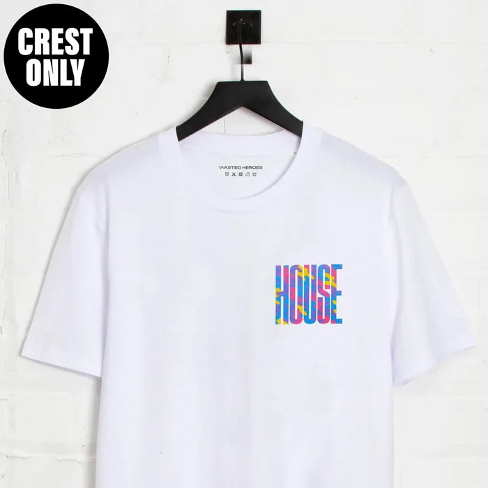 Crest Haze Higher House - Tshirt - White