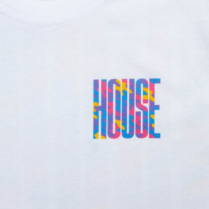 Crest Haze Higher House - Tshirt - White