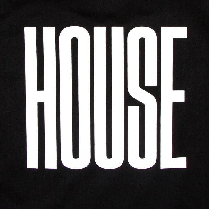 Crest Higher House - Zipped Hood - Black