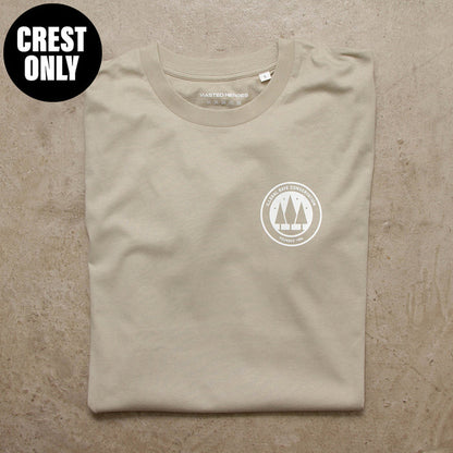Crest Illegal Rave Conservation - Tshirt - Stone