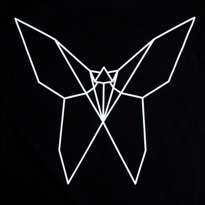 Crest origami Butterfly - Hood - Black