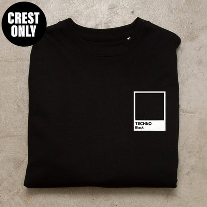 Crest Techno Black - Sweatshirt - Black