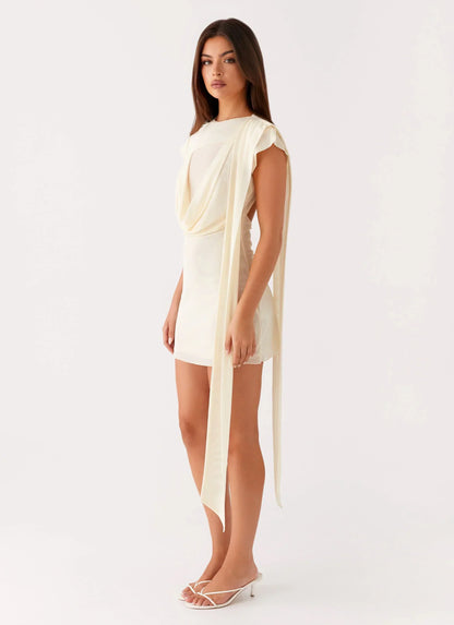 Felipe Mini Dress - Yellow