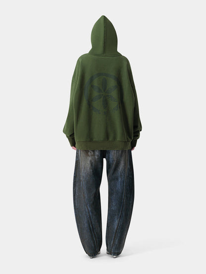 DIRTY WASHED DIAGONAL DENIM