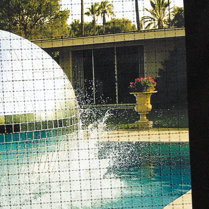Disco Poolside Trip Back Print - Hood - Black