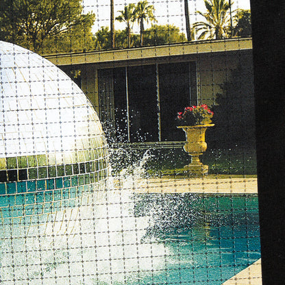 Disco Poolside Trip Back Print - Sweatshirt - Black