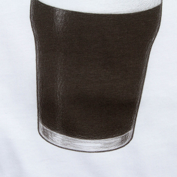 Disco Stout Front - Tshirt - White
