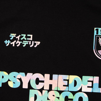 Drill Pastel Camo Psychedelic Disco  - Tshirt - Black