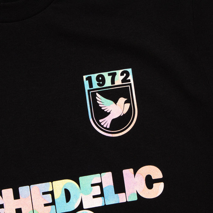Drill Pastel Camo Psychedelic Disco  - Tshirt - Black