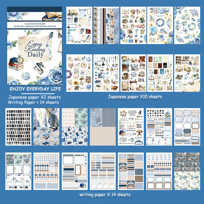 Enjoy Reading Daily Sticker Book