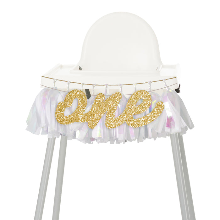 Floral Pastels High Chair Garland