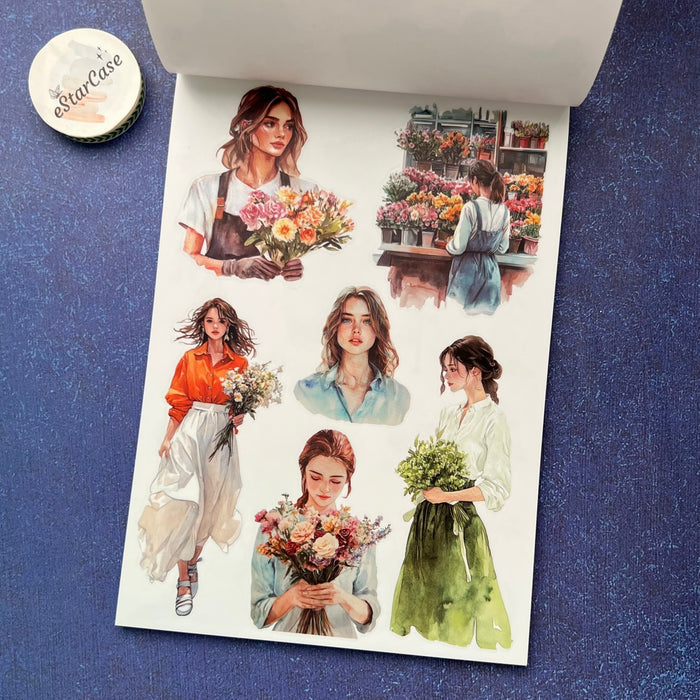 Floral's Dream Sticker Book