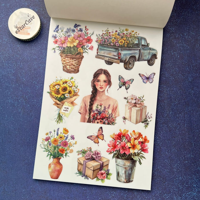 Floral's Dream Sticker Book