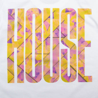 Fold Higher House Back Print - Tshirt - White