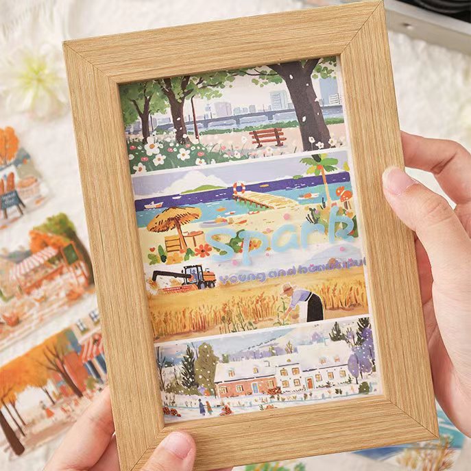 Four Seasons Sticker Book