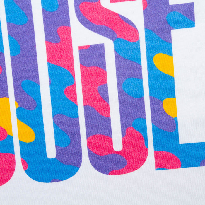 Haze Higher House Back Print - Tshirt - White