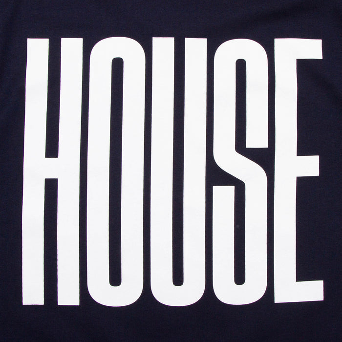 Higher House Back Print - Tshirt - Navy