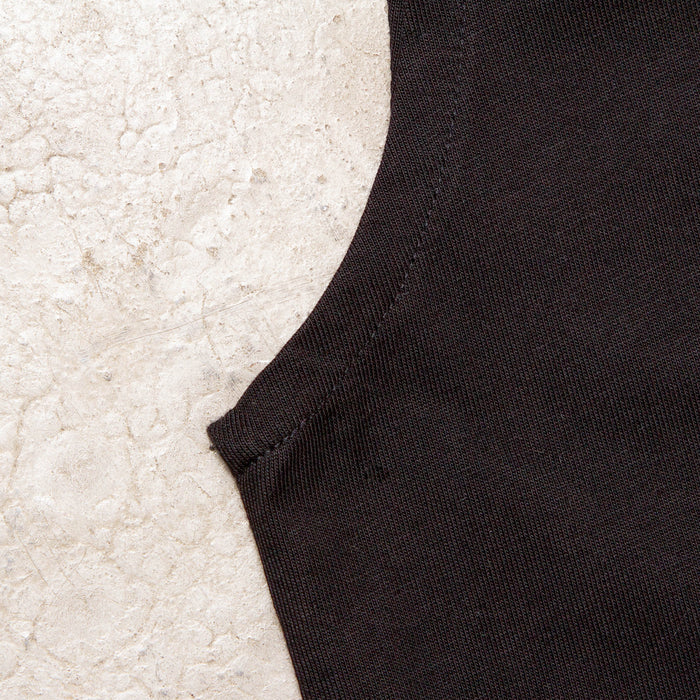 Higher House Front Print - Tank Tshirt - Black