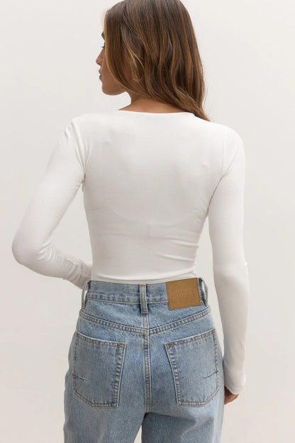 Lara Bodysuit - White