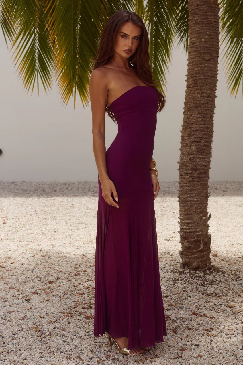 Remi Maxi Dress - Plum