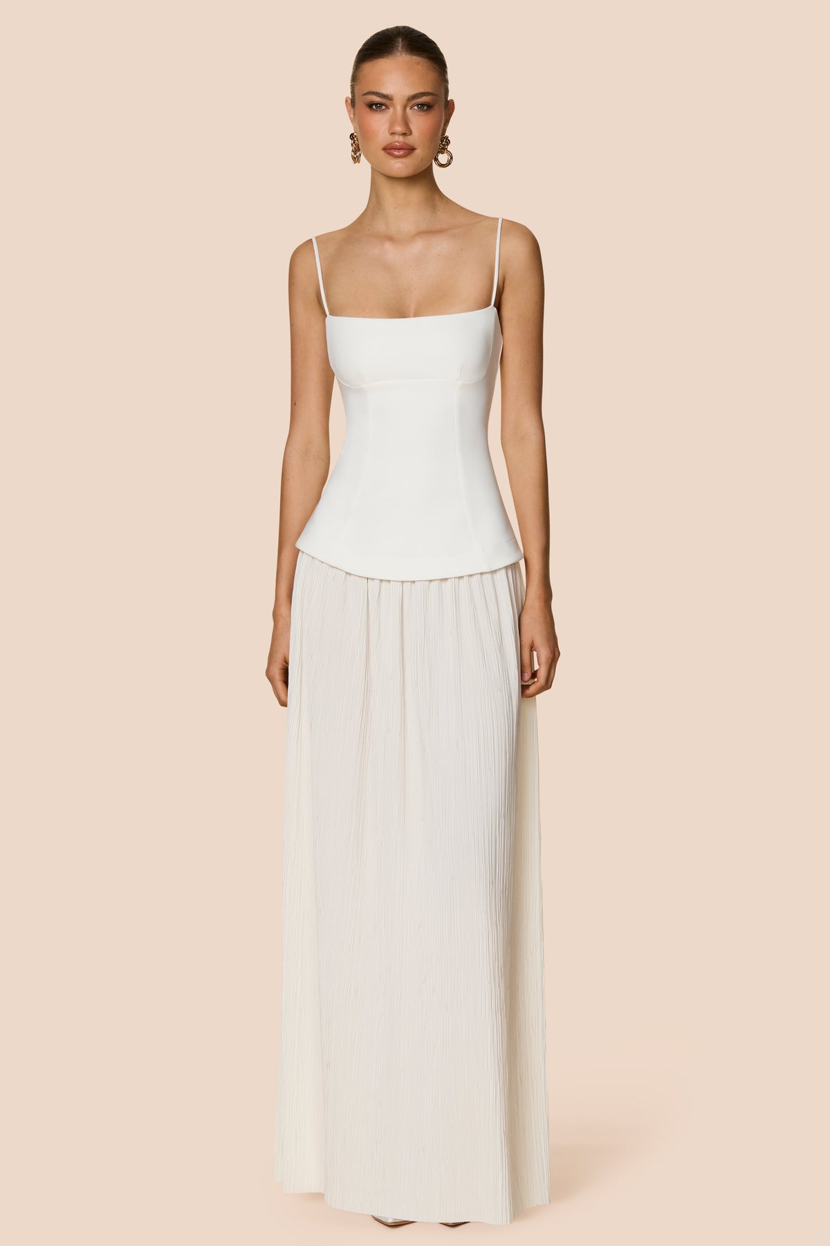 Nookie Darling Maxi Dress - Ivory