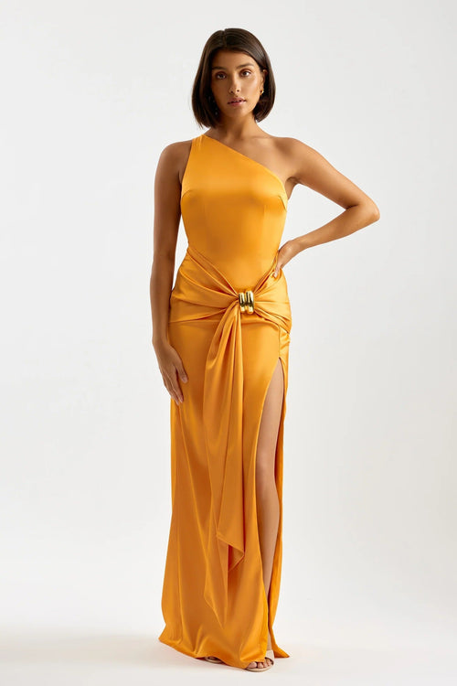 Clea Dress - Orange