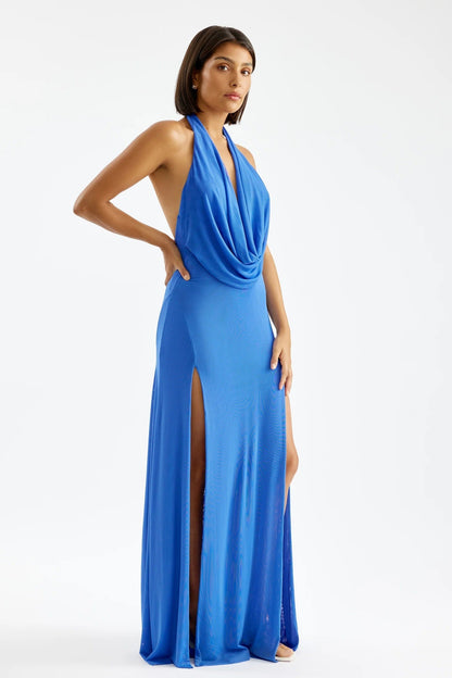 Savannah Dress - Azure Blue