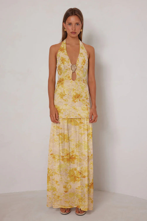 Madeleine Dress - Amber Haze