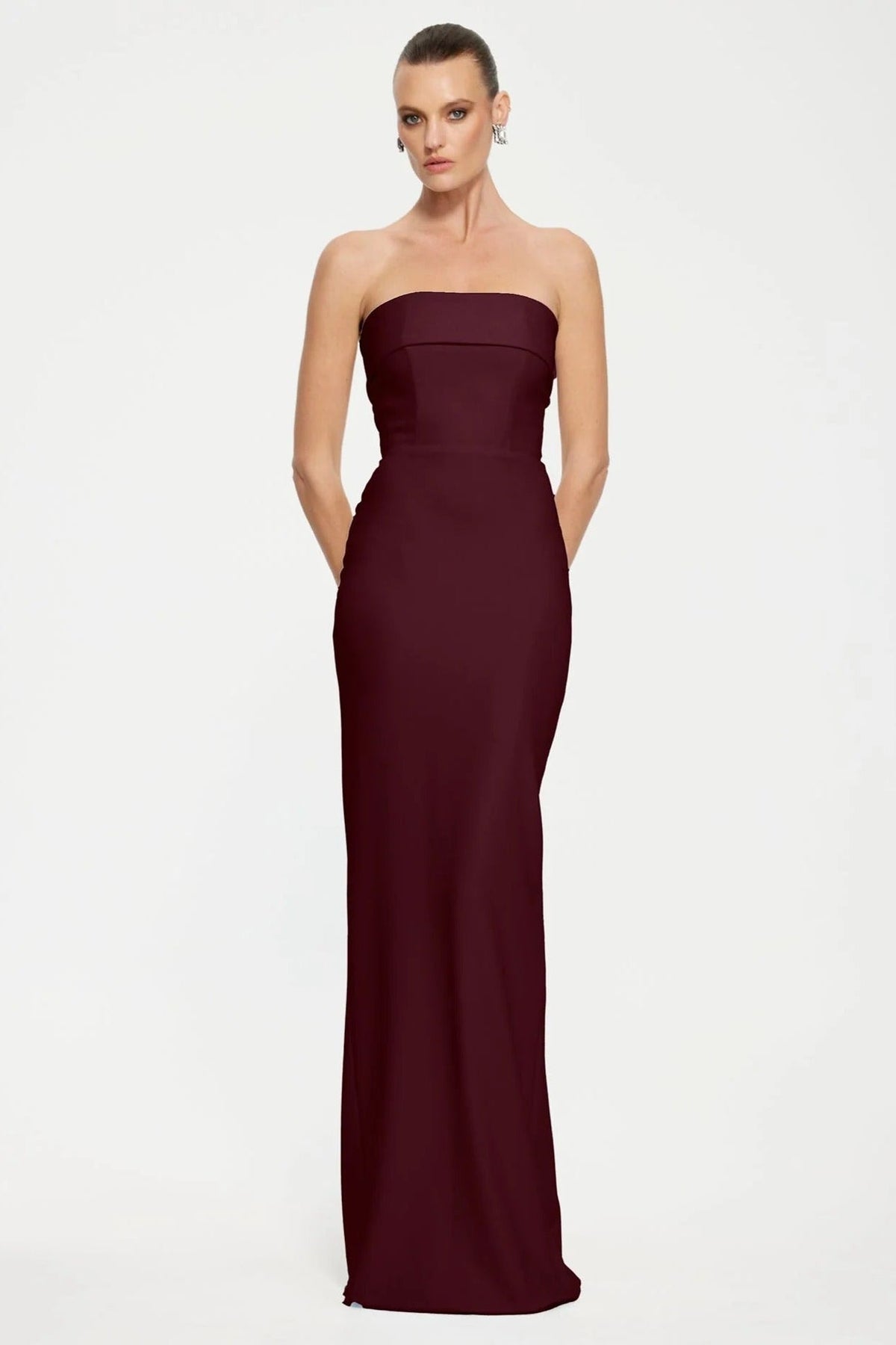 Monroe Gown - Wine