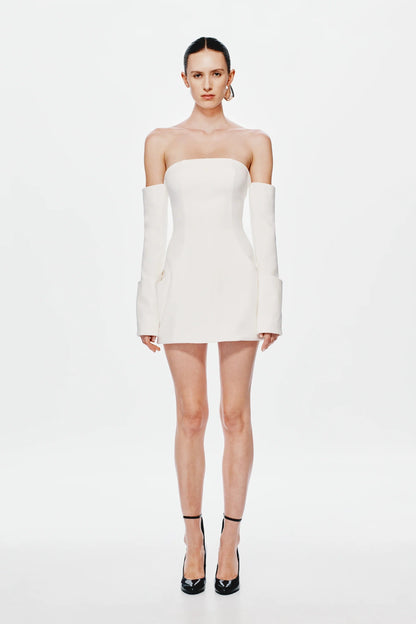 Misha Riptide Mini Dress - Ivory