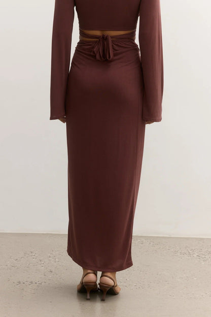 Adriana Skirt - Chocolate