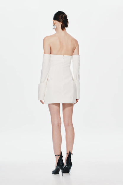 Misha Riptide Mini Dress - Ivory